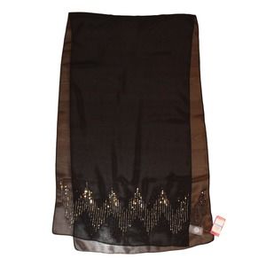 Vince Camuto 18" x 72" Sheer Evening Wrap Scarf #VC3024